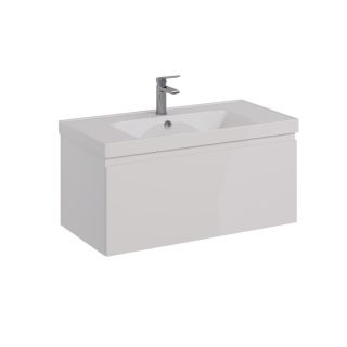 Тумба под раковину Lemark Veon Mini LM02VM90T 90 см белый глянец